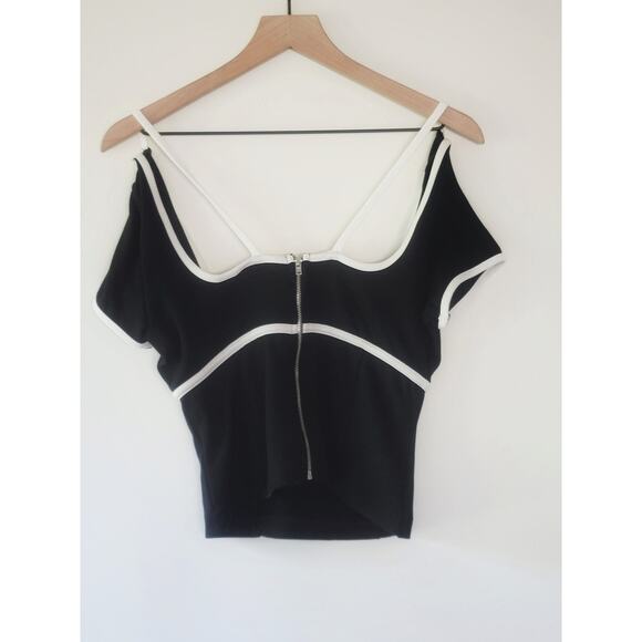 NEW Anthropologie Maeve Sweetheart Ponte Top - Large - Picture 6 of 10